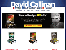 Tablet Screenshot of davidcallinan.com